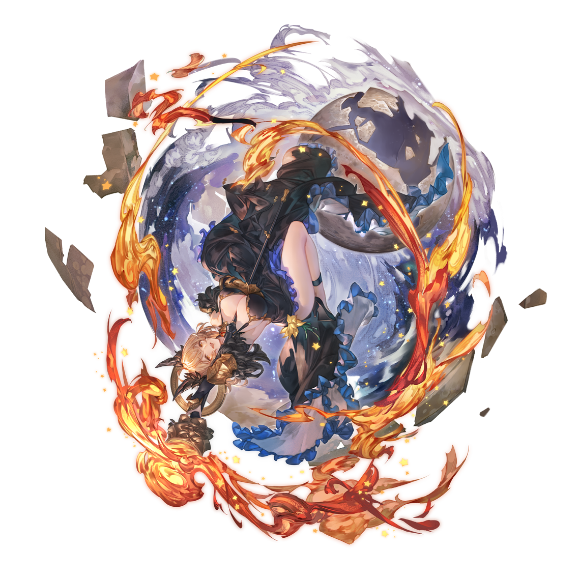 Minaba Hideo Hekate Granblue Fantasy Granblue Fantasy Alpha Transparency Official Art